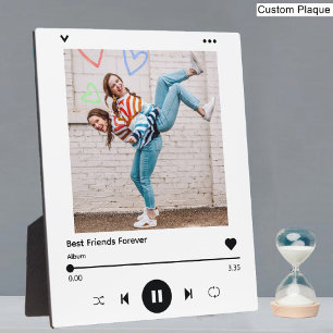 Beste vrienden voor altijd Besties Song Fotocoll Fotoplaat