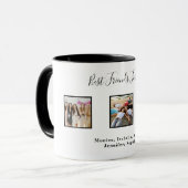 Beste vrienden voor altijd BFF-aangepaste foto nam Mok (Voorkant links)