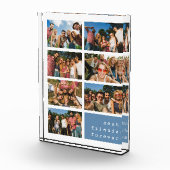 Beste vrienden voor altijd Blue Collage Fotoblokken (Rechts)