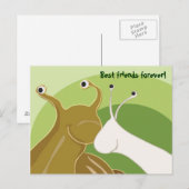 Beste vrienden voor altijd briefkaart (Voorkant / Achterkant)