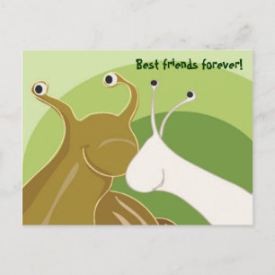 Beste vrienden voor altijd briefkaart