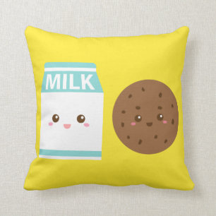 Beste Vrienden Voor Altijd, Mooie Melk en Koekjes Kussen