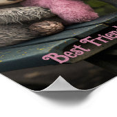 Beste vrienden voor altijd poster (Hoek)