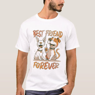 Beste vrienden voor altijd t-shirt