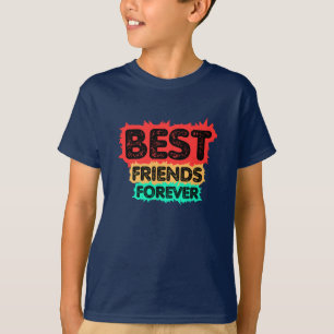 BESTE VRIENDEN VOOR ALTJD RETRO VRIENDEN, VRIENDSC T-SHIRT