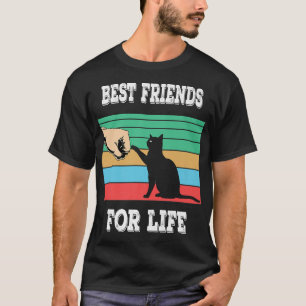 Beste vrienden voor het leven, kattenmoeder, katte t-shirt