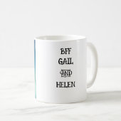 Beste vrienden voor het leven koffiemok (Voorkant rechts)