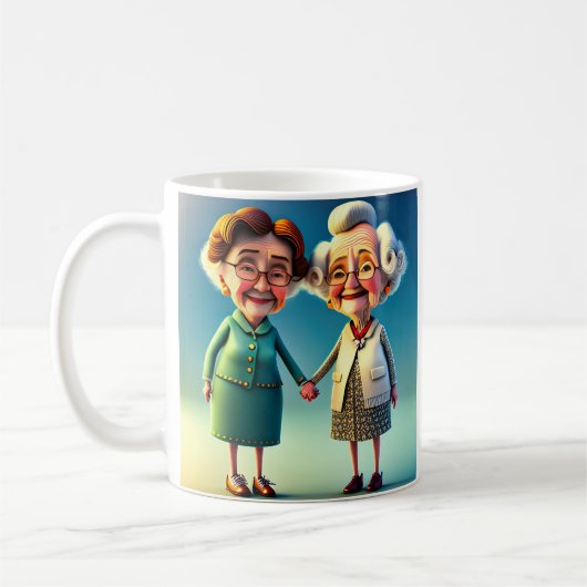 Beste vrienden voor het leven koffiemok (Links)