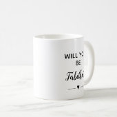 Beste vrienden worden gepromoveerd tot Godmother-v Koffiemok (Voorkant rechts)