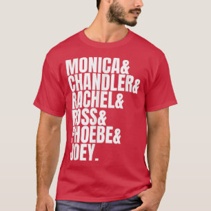 Beste vrienden zoals Rachel Ross Joey Monica Chand T-shirt