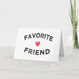 Beste Vriendin Bloedmooi Hart BFF Verjaardag zus Kaart