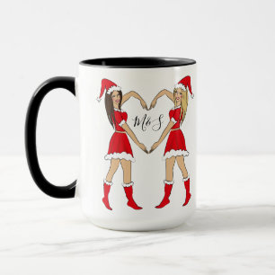 Beste Vriendin Gift Blonde en Brunette meisjes Mok