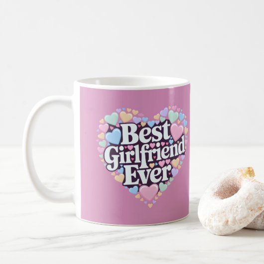 Beste vriendin ooit koffiemok (Met donut)
