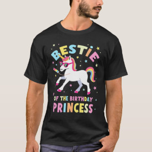 Beste vriendin van het meisje dat jarig is met Dab T-shirt