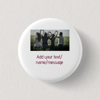 beste vriendinnen bruidsmeisje bruid meisjesachtig ronde button 3,2 cm