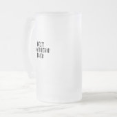 Beste vriendje ooit matglas bierpul (Voorkant links)