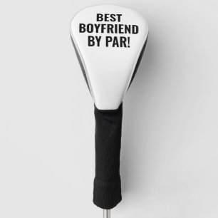Beste vriendje van Par Sports Golfer Lettering Golfheadcover