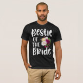 Beste vriendjescadeautje van de bruid. t-shirt (Voorkant volledig)