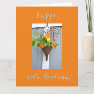 BESTE VRIEND'S *60th* BIRTHDAY-KAART Kaart