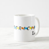 Beste vriendschappelijke verloskundige ooit koffiemok (Voorkant rechts)