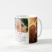 Beste Vriendschapsdag Foto Koffiemok (Voorkant rechts)