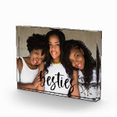 Beste vriendschapsscriptlettertype modern fotoblokken (Rechts)