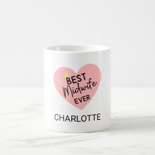 "Beste vroedvrouw ooit" - Een oprecht geschenk voo Koffiemok