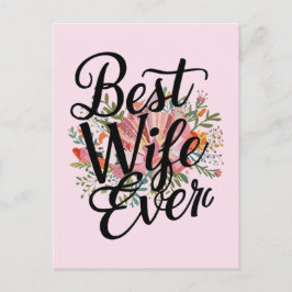 Beste vrouw ooit  briefkaart