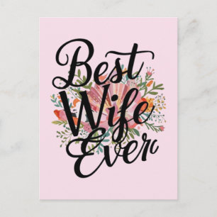 Beste vrouw ooit briefkaart