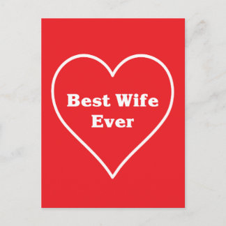 Beste vrouw ooit briefkaart