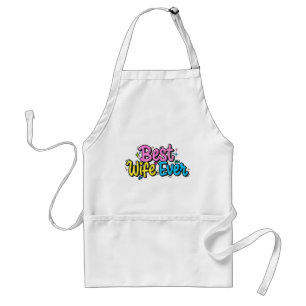Beste vrouw ooit (stijl 3) standaard schort