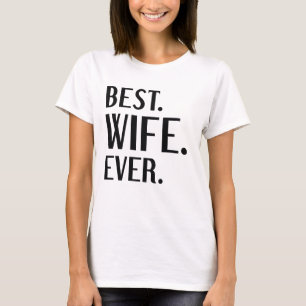 Beste vrouw ooit t-shirt