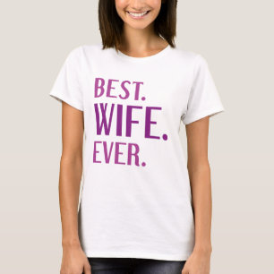Beste vrouw ooit t-shirt