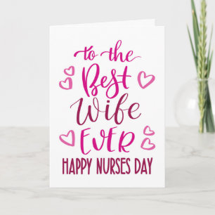 Beste vrouw ooit verpleegkundigen dag typografie i kaart