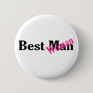 Beste vrouw ronde button 5,7 cm
