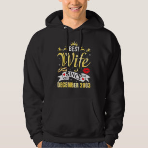 Beste vrouw sinds december 1999 Fijne Gehuwde 23 j Hoodie
