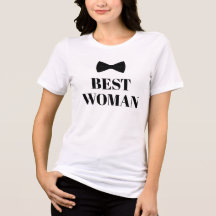 beste vrouw zwart stropdas boog bruiloft
