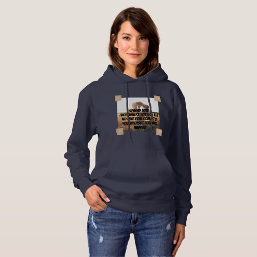 Beste vrouwen hoodie (Voorkant volledig)