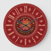 Beste Wading Gift, Grote Klok (Voorkant)