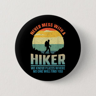 Beste Wandelkunst voor Mannen Vrouwen Outdoor Hike Ronde Button 5,7 Cm