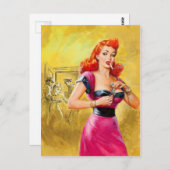 Beste ware detective briefkaart (Voorkant / Achterkant)