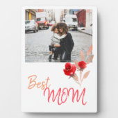 Beste Waterverf Red Roses Moederdag Foto Fotoplaat (voorkant)