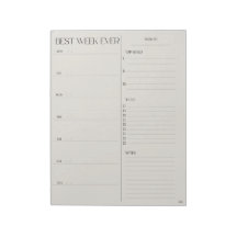 beste weekplanner - MAANDAG START