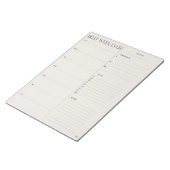 beste weekplanner - ZONDAG START Notitieblok (Schuin)