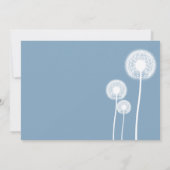 Beste wensen!!! Aankondiging geboorte 1 (blauw) (Achterkant)