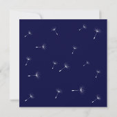 Beste wensen! (blauw) kaart (Achterkant)