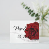 Beste wensen nieuw weddenschap over de bestemming  briefkaart (Staand voorkant)