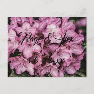 Beste wensen nieuw weddenschap over de bestemming  briefkaart