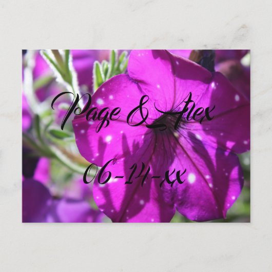 Beste wensen nieuw weddenschap over de bestemming briefkaart (Voorkant)