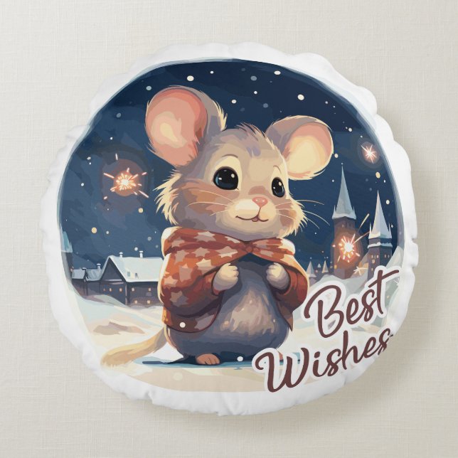 Beste wensen rond kussen (Voorkant)